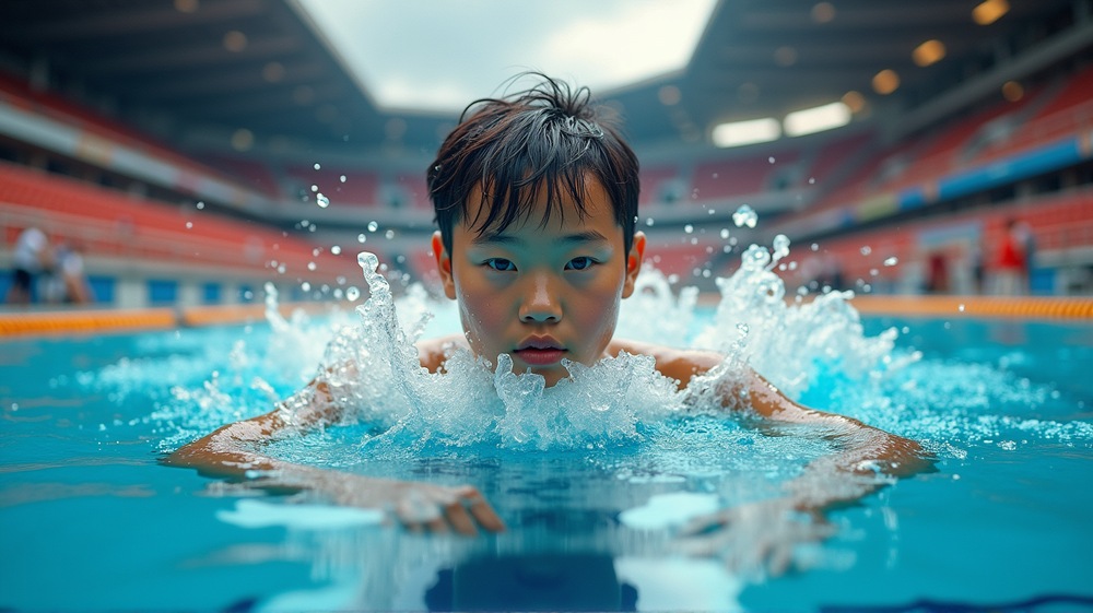Yu Zidi: Navigating Fame in the Fast Lane of Chinese Swimming