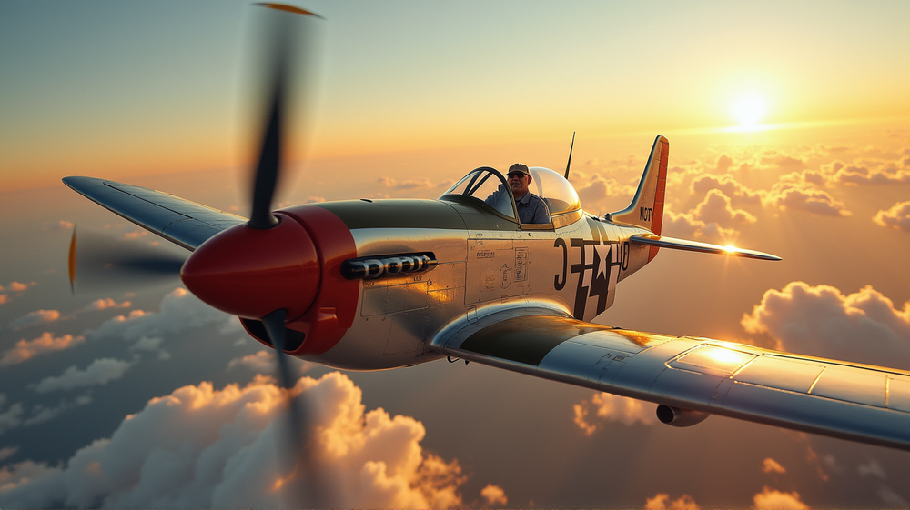 WWII Pilot Joe Peterburs' Thrilling Return to the Skies