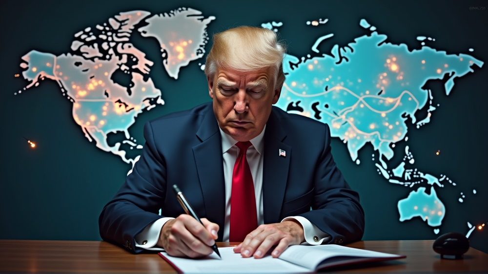 Tariff Tension: Trump Shakes US Stock Market and Trade Partners