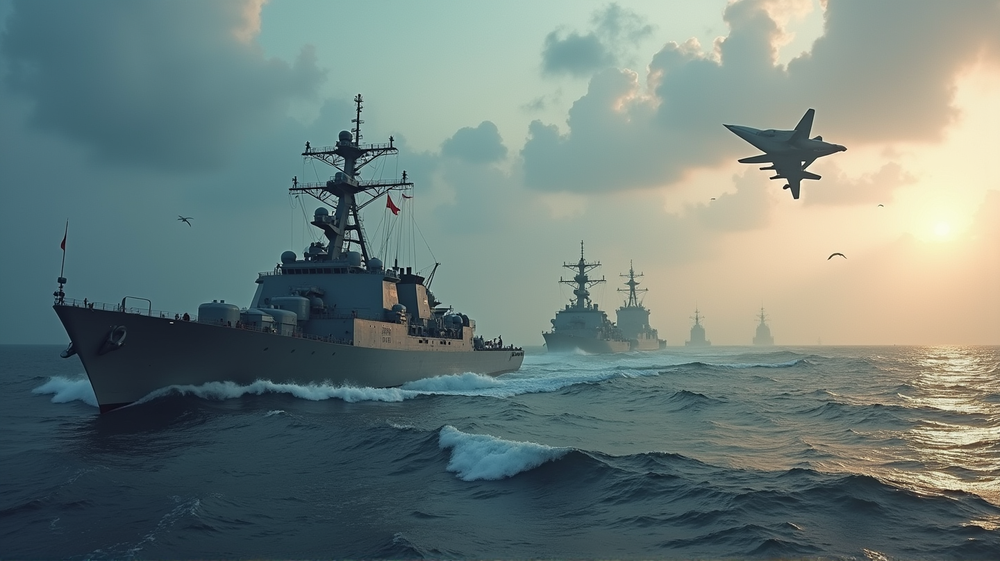 Tensions Surge in South China Sea: US Warships Step In Amidst Chinese Collisions