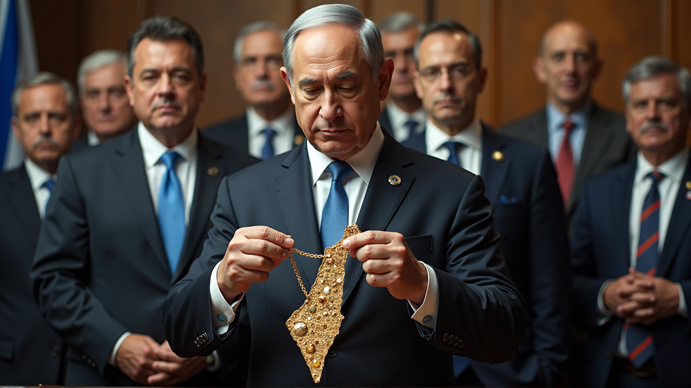 Diplomatic Tensions Flare Over Netanyahu's Controversial 'Greater Israel' Gift