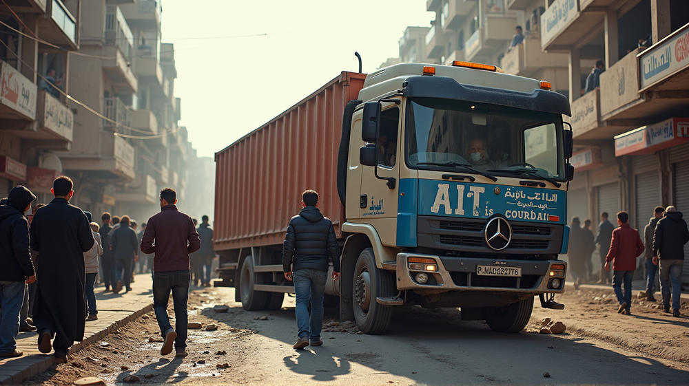 Tragedy in Gaza: Humanitarian Aid Truck Overturns, 20 Dead