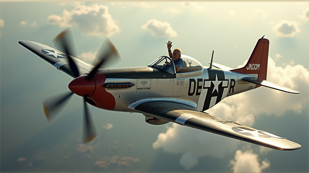 Soaring at 100: WWII Pilot's Nostalgic Return to the Skies
