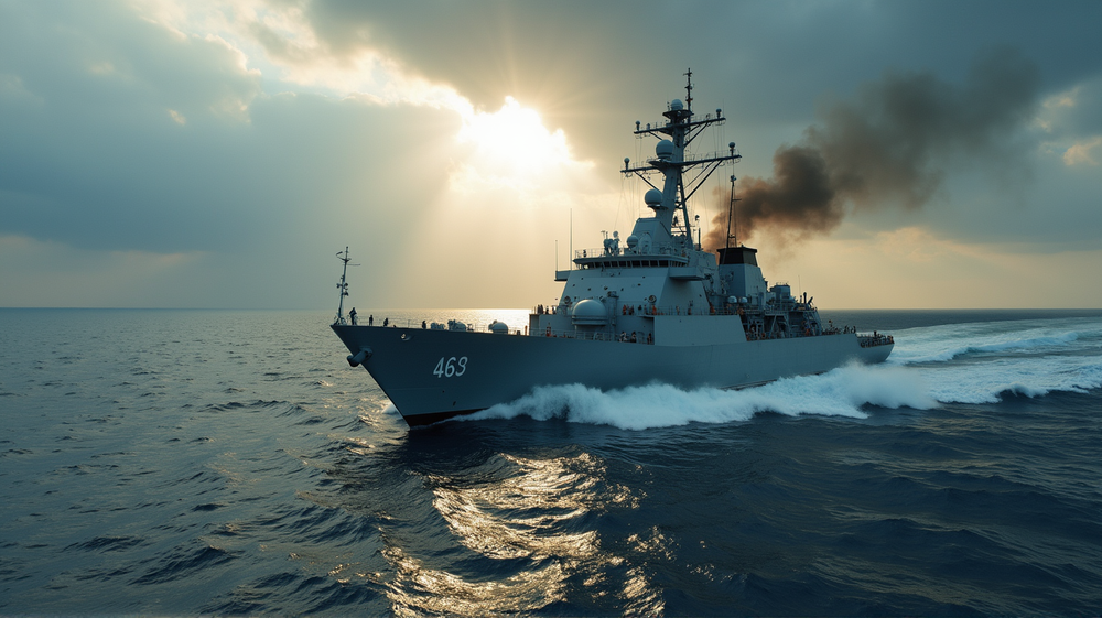 High Stakes on High Seas: NATO Warships Shield Gaza Flotilla Against Israeli Opposition