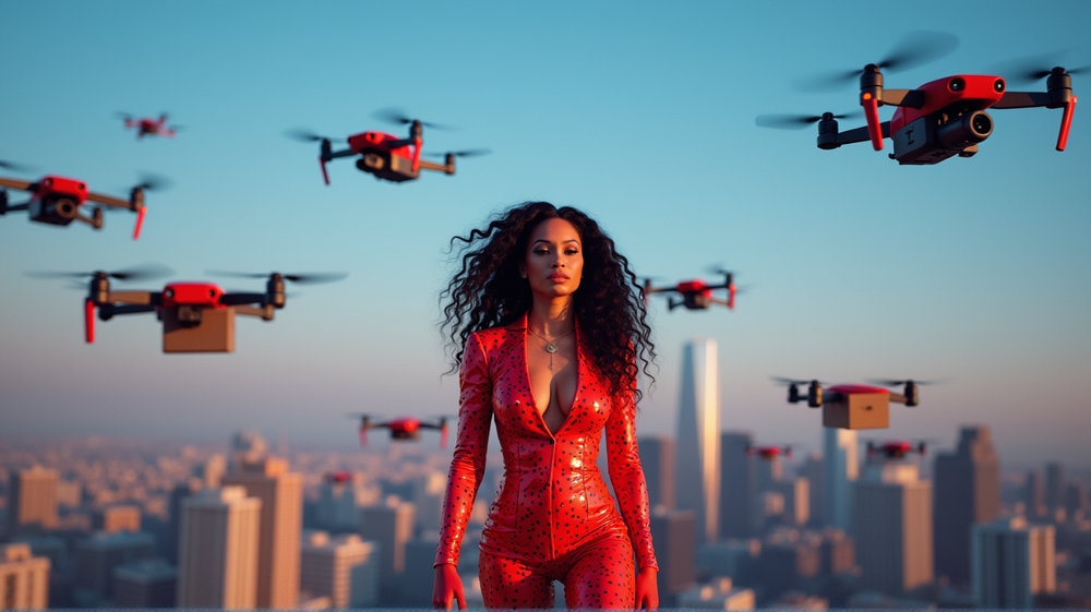 Cardi B Shatters Records with Epic Drone Album Launch