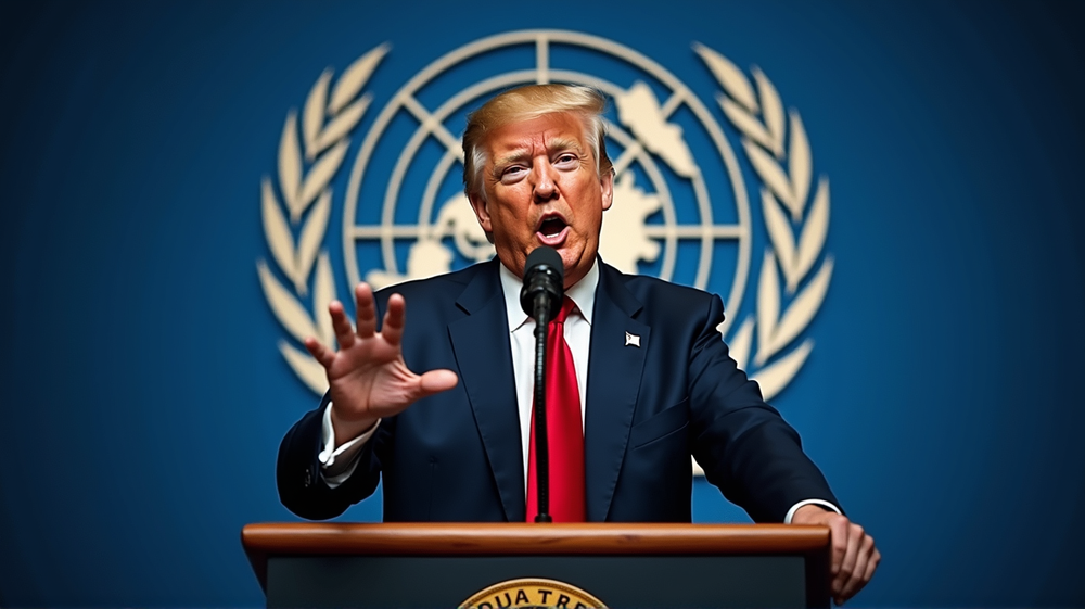 UN Showdown: Trump's Fiery Address Criticizes Europe and Middle East Moves