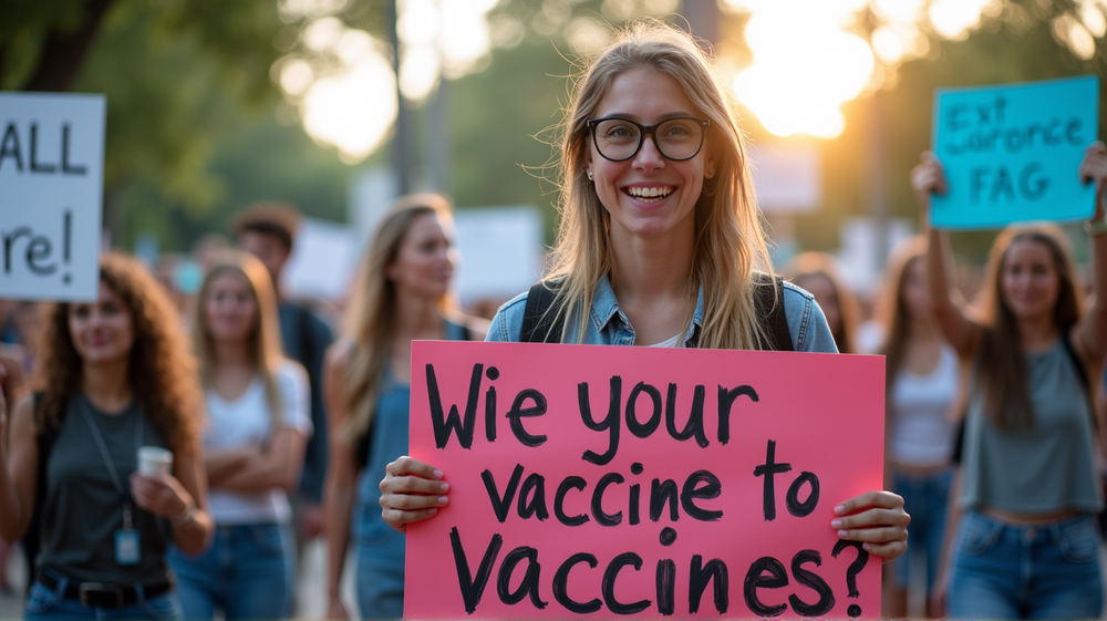 UF Medical Students Rally Against Repeal of Vaccine Mandates in Florida