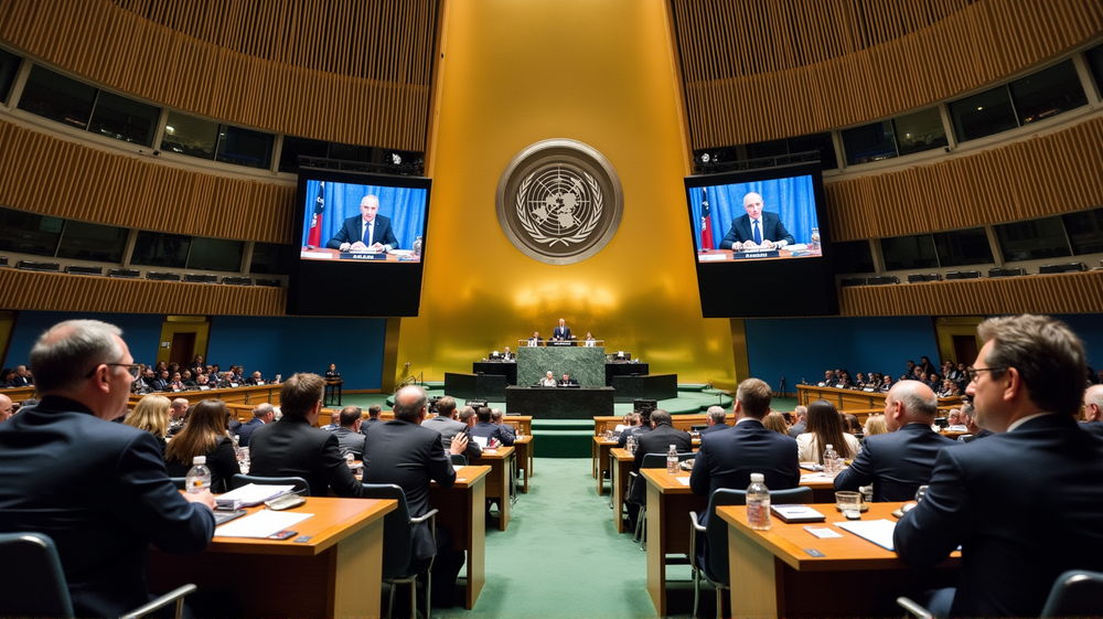 UN's Historic Move: Condemning Hamas and Advocating Two-State Solution