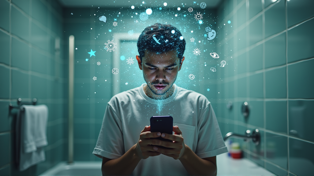Toilet Time and Your Phone: A Recipe for Health Risks?