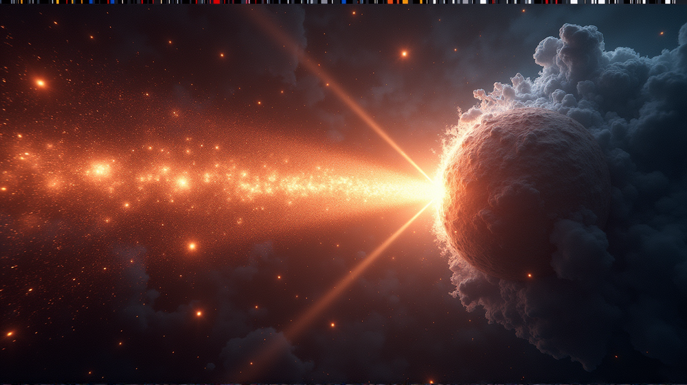 Stunning Cosmic Spectacle: Interstellar Comet 3I/ATLAS Hurls Jet Toward the Sun