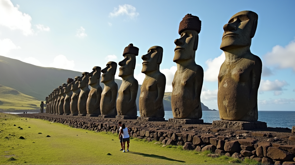 Secrets Revealed: How the Massive Moai Statues 'Walked' Across Easter Island