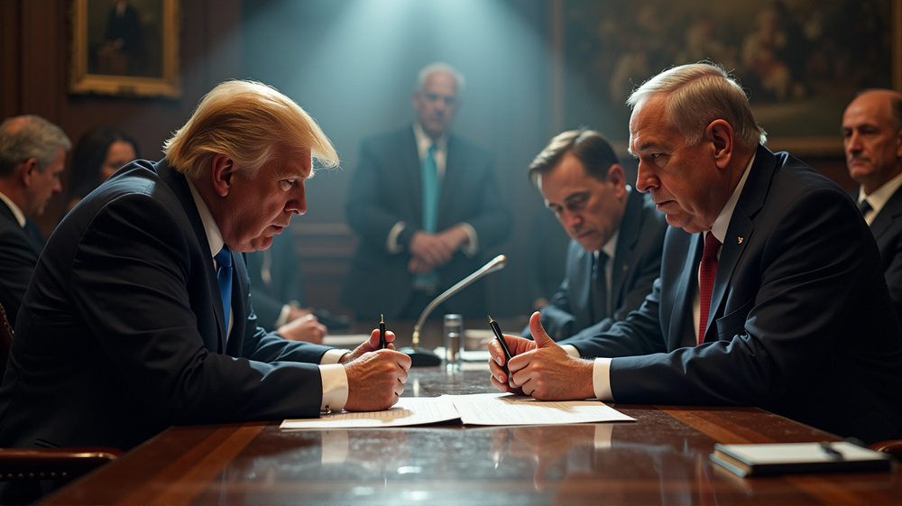 World Tread Softly: Trump’s Gaza Peace Gambit Unveiled