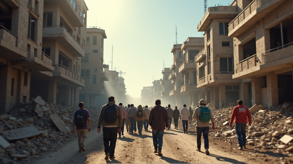 Heartbreaking Return: Palestinians Face Devastation Amid Gaza Ceasefire