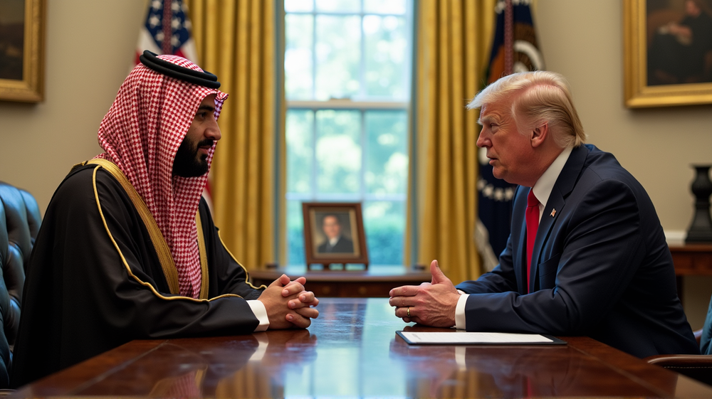 Saudi Crown Prince: Palestinian State as Keystone to Israel Ties