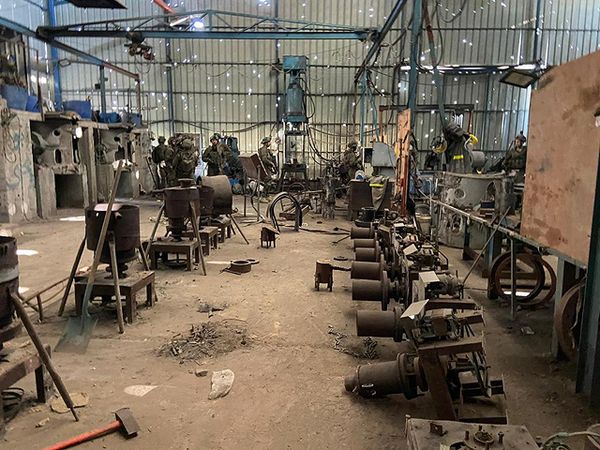 Hamas' underground weapon production complex discovered in Al-Bureij