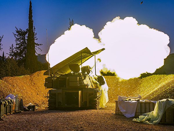 Israeli Air Force and artillery units strike Hezbollah targets in southern Lebanon