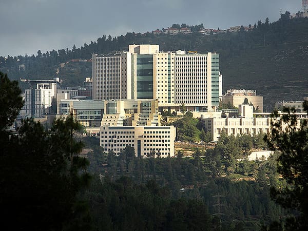 IDF and Ministry of Health order hospitalization of terrorist at Hadassah Hospital