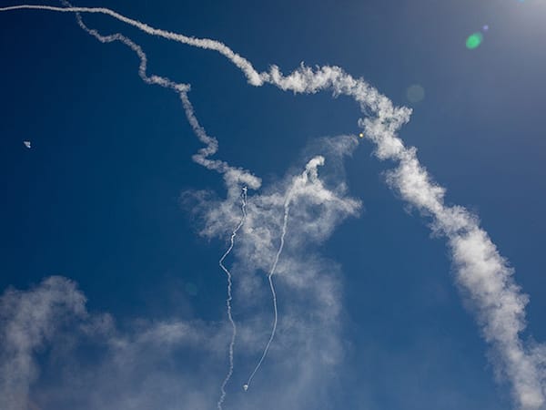 Rocket sirens in Western Galilee