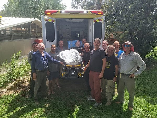 MDA grants heartfelt wish to former Kibbutz member to visit Nir Oz
