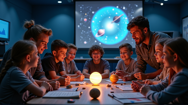 SRU Students Inspire Young Minds with Space Science Adventure