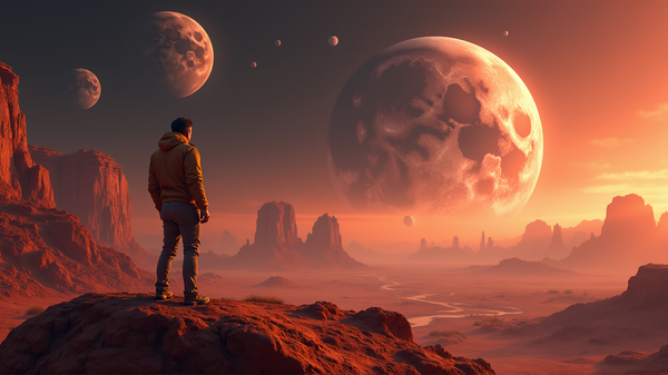 Billionaire Spacewalker's Vision for Mars and Moon Elevates NASA Aspirations