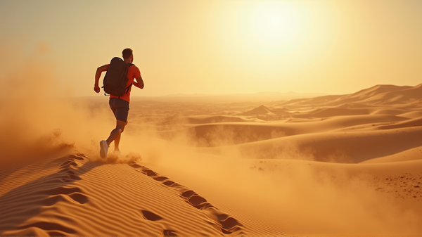 Harrogate Man Bravely Faces Sahara Marathon to Battle Mental Health Stigma