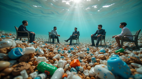 Nations Strive for Landmark Treaty to Combat Plastic Pollution in Geneva