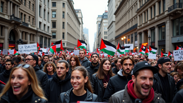 Israel's Unyielding Military Power Meets Global Solidarity for Gaza