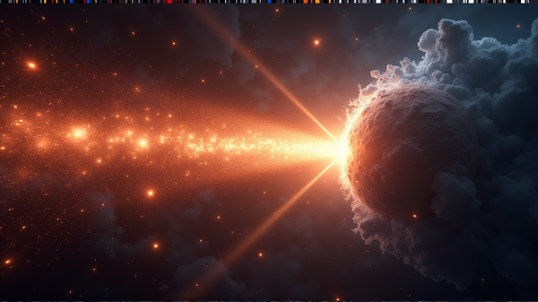 Stunning Cosmic Spectacle: Interstellar Comet 3I/ATLAS Hurls Jet Toward the Sun