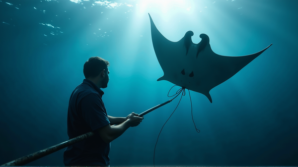 Innovative Grid by Scientists and Fishers Could Save Giant Manta Rays