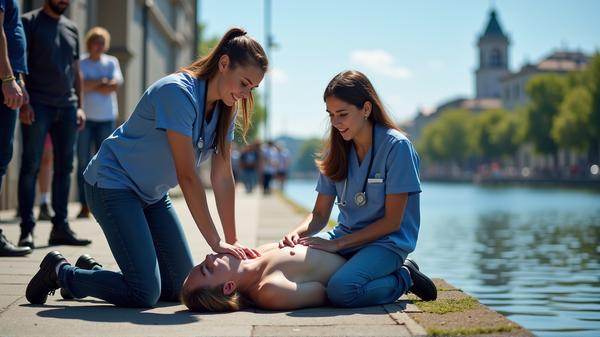 Heroic PA Students Save a Life During Study Break