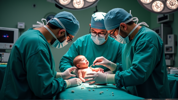 Miraculous Birth: Baby Delivered Amidst Surgery for Enormous Tumor